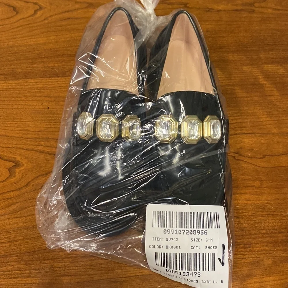 J Crew Jeweled loafers in spazzolato leather BV743